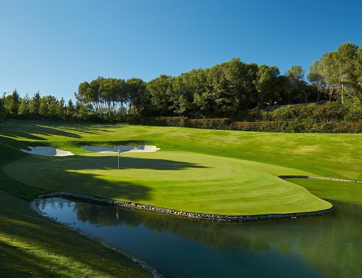 Valderrama is the Best golf course in Spain. 